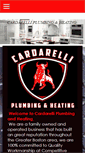 Mobile Screenshot of cardarelliplumbing.com